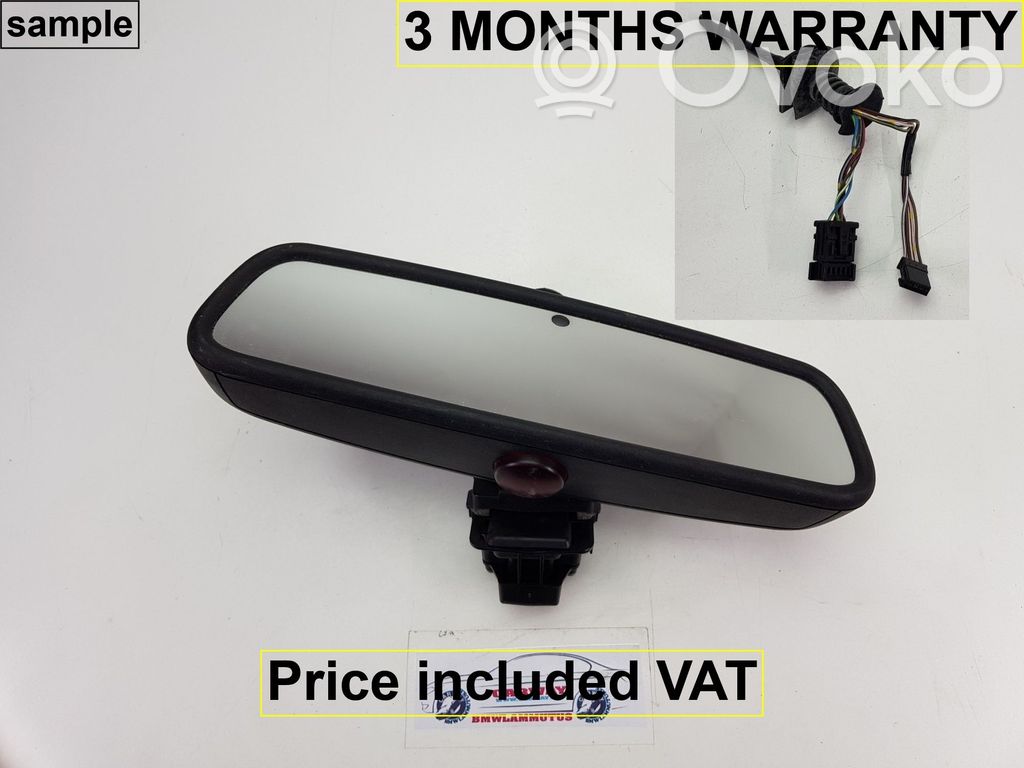 BMW 5 E60 E61 Rear view mirror (interior) 