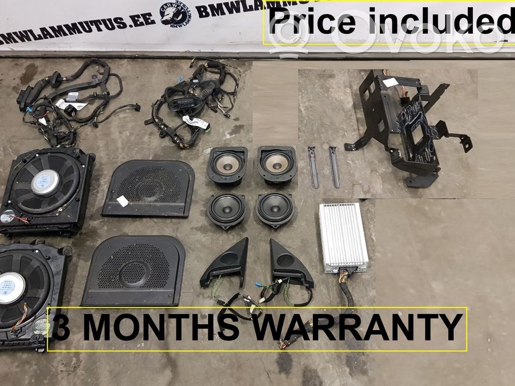 BMW 6 E63 E64 Audio system kit 