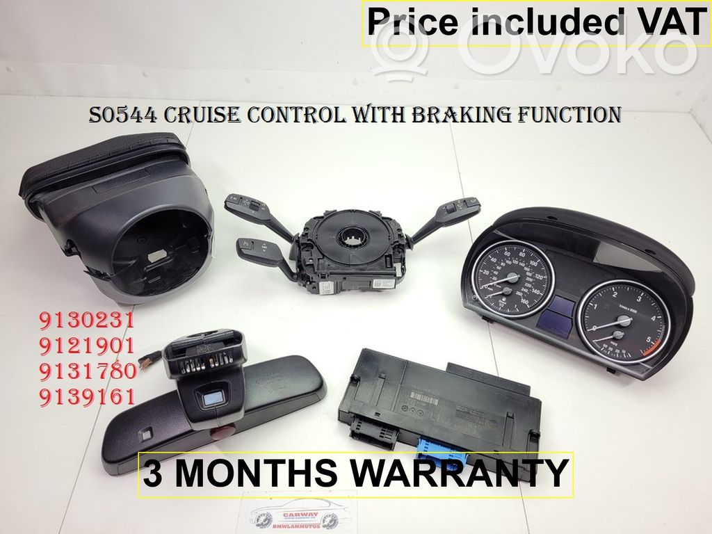 BMW 3 E90 E91 Vakionopeussäätimen vipu 