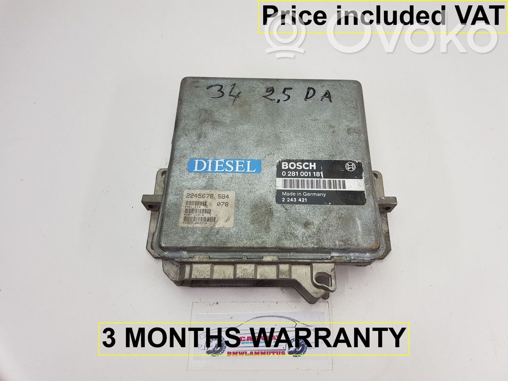 BMW 5 E34 Engine control unit/module 