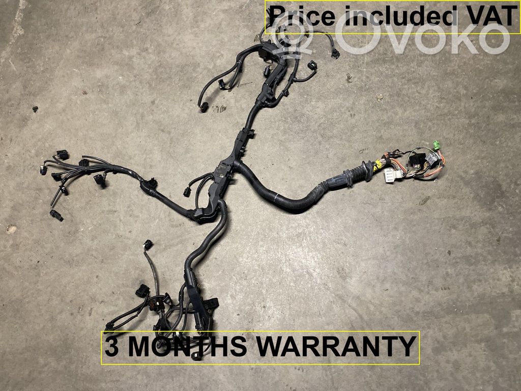 BMW X6 E71 Engine installation wiring loom 