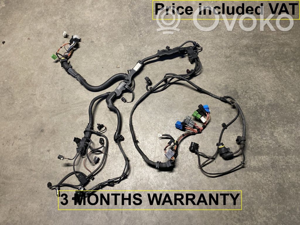 BMW X6 E71 Engine installation wiring loom 