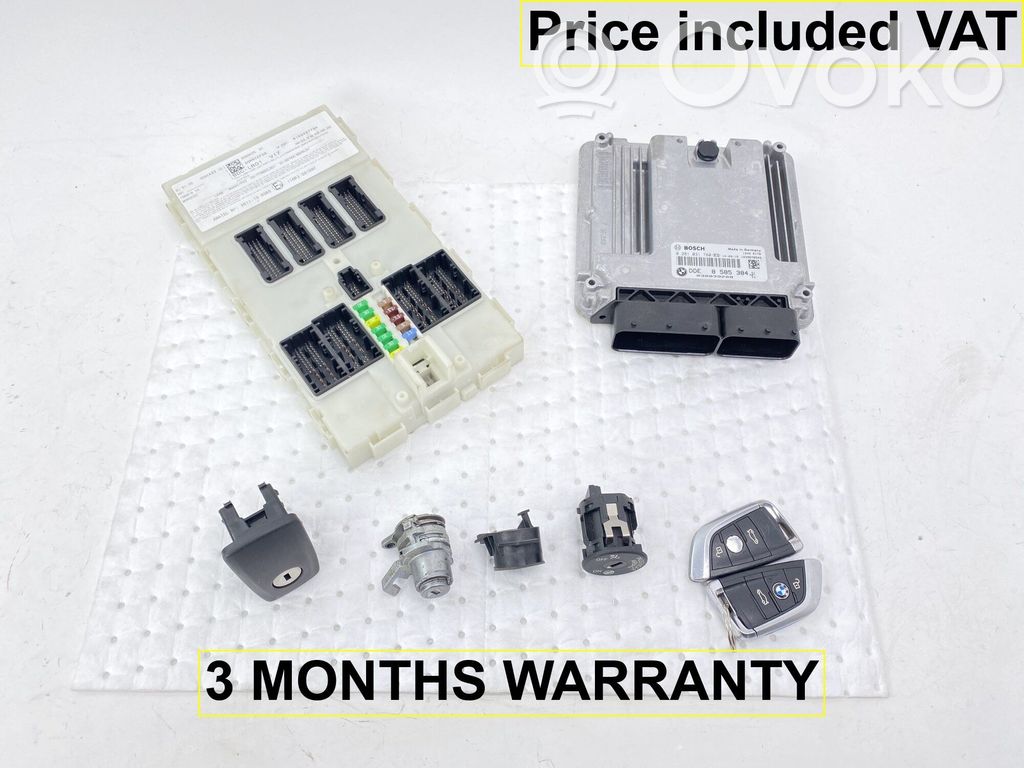 BMW X3 F25 Engine ECU kit and lock set 