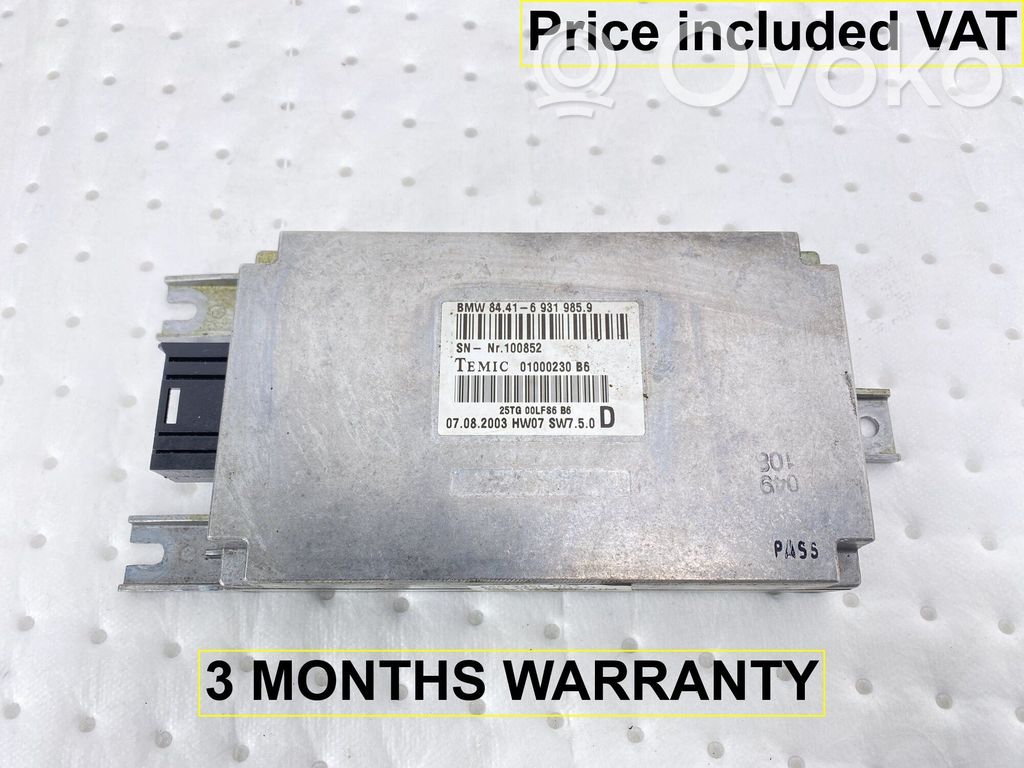 BMW 7 E65 E66 Voice control module 
