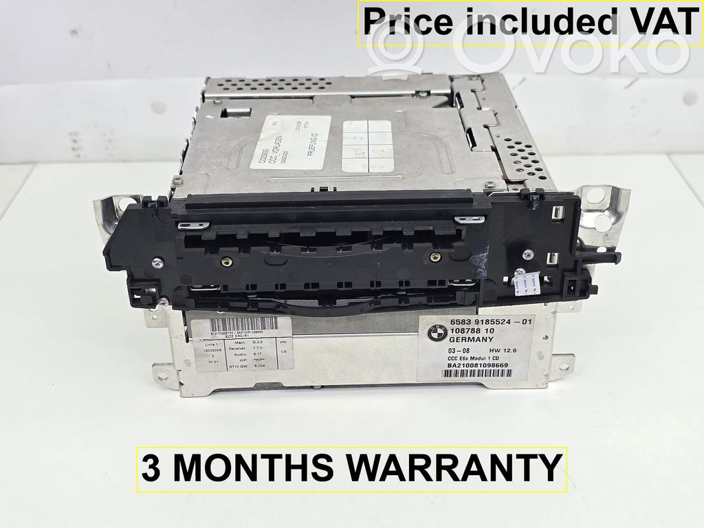 BMW 5 E60 E61 Unité principale radio / CD / DVD / GPS 