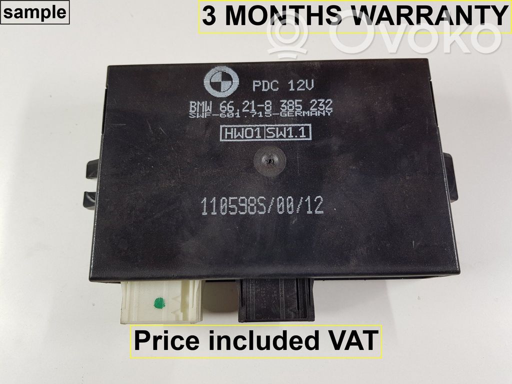 Parking PDC control unit/module   66209129815,9129815,66218385232,0413382,6900270,6904023,6916405,6921415,6942675,6958516,6985501,8363547,8370872,8381088,8385232,9112463,9116543,9119428,9129815
