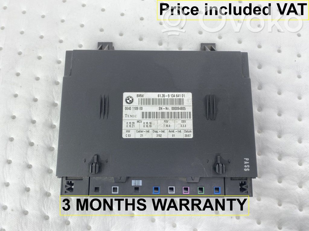 BMW 5 E60 E61 Seat control module 
