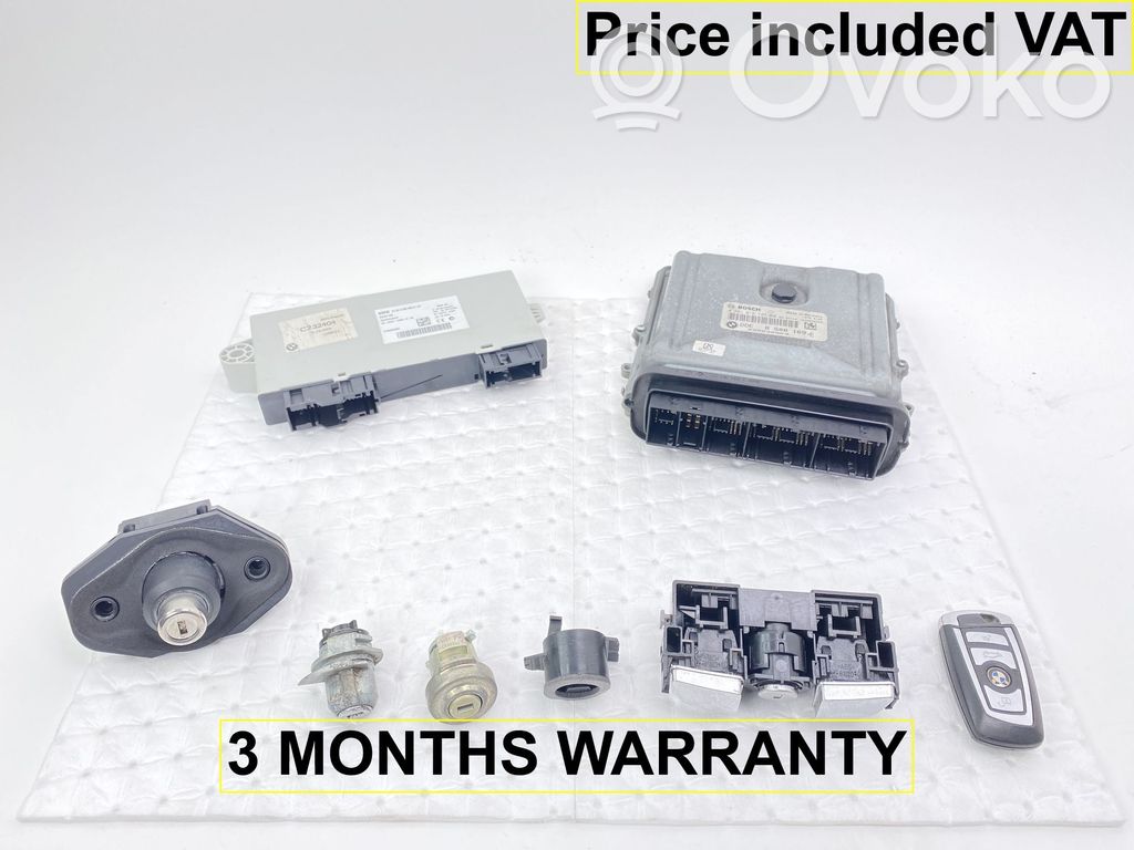 BMW 7 F01 F02 F03 F04 Komputer / Sterownik ECU i komplet kluczy 