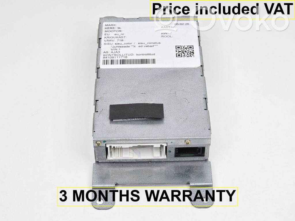 BMW 5 E60 E61 Moduł / Sterownik Bluetooth 