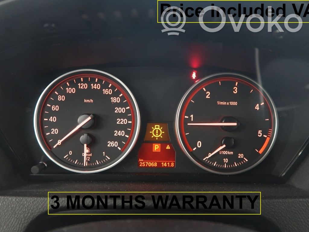 BMW X5 E70 Speedometer (instrument cluster) 