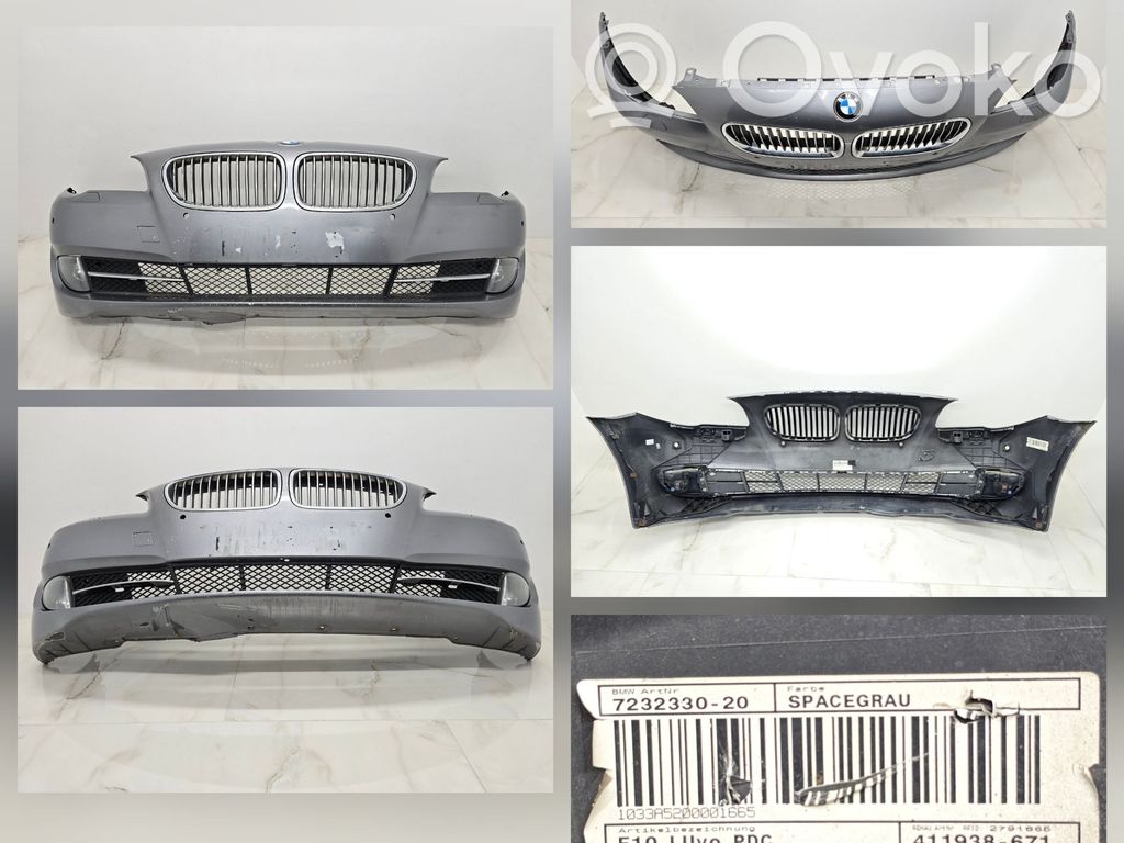 BMW 5 F10 F11 Bară față 