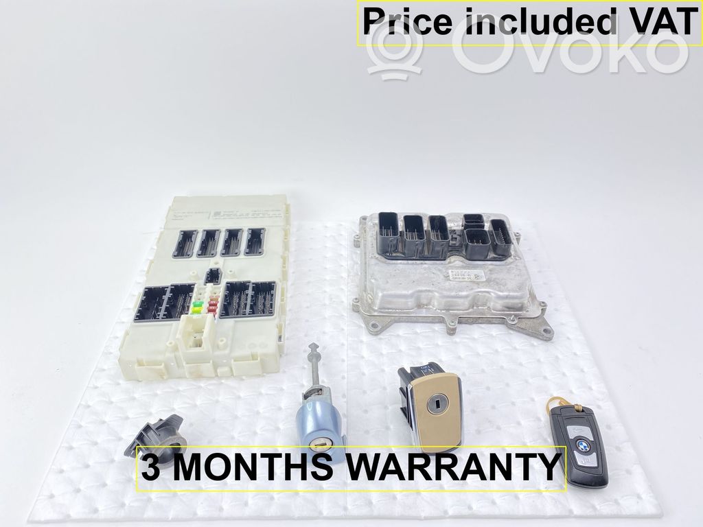 BMW 3 F30 F35 F31 Engine ECU kit and lock set 