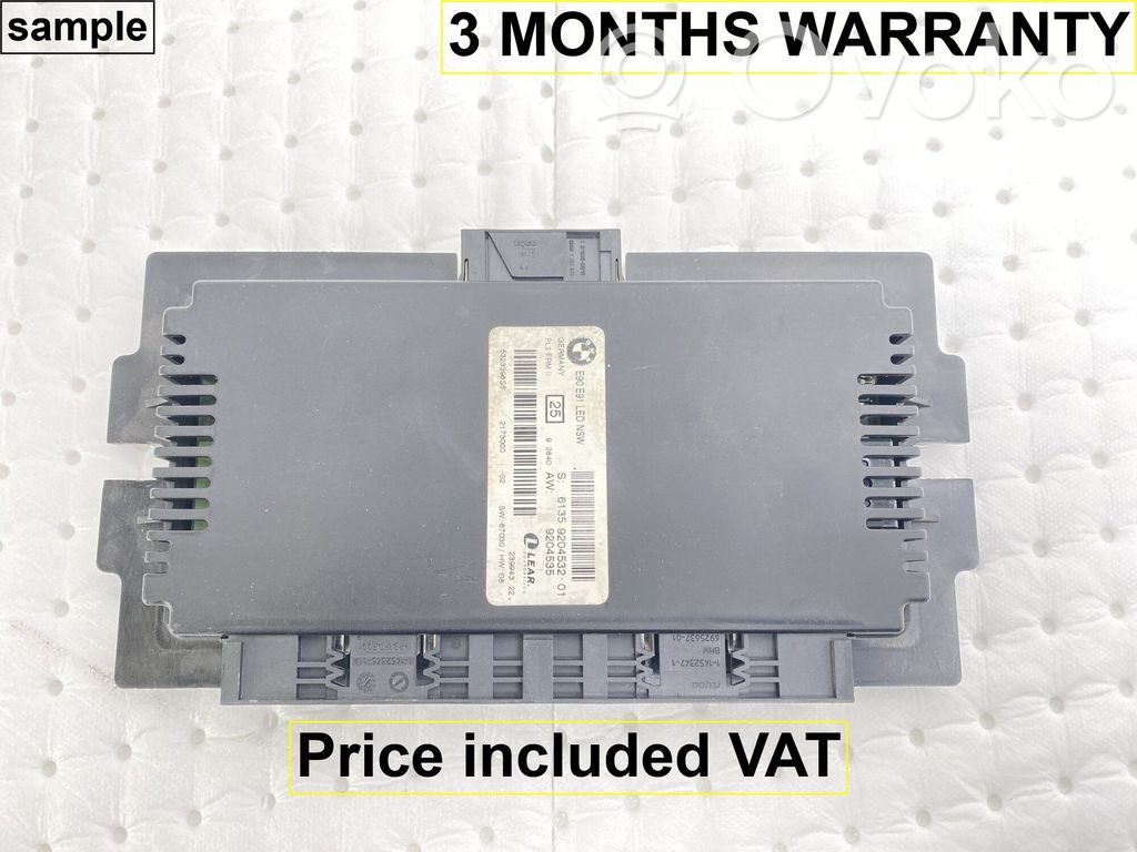 BMW 3 E90 E91 Central body control module 