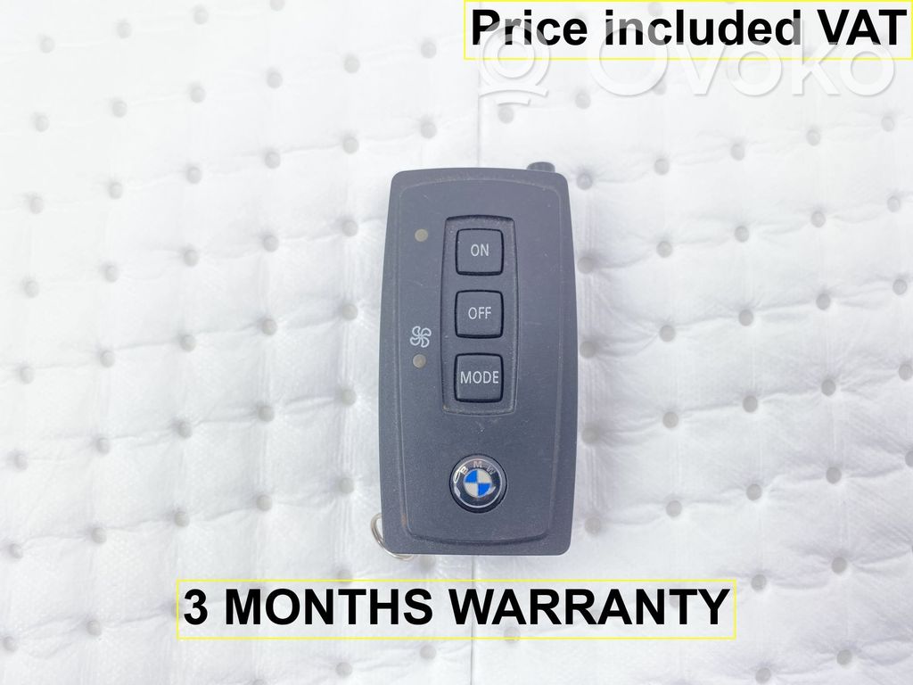 BMW 5 E60 E61 Webasto auxiliary heater remote control 