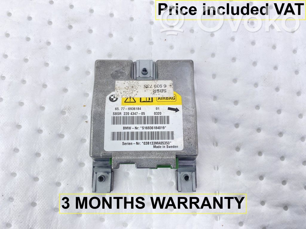 BMW 5 E60 E61 Airbag control unit/module 
