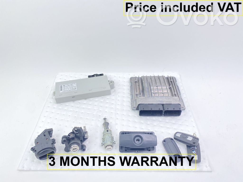 Engine ECU kit and lock set   12147577968,7577968,12147561684,61356943797,6943797,7561684