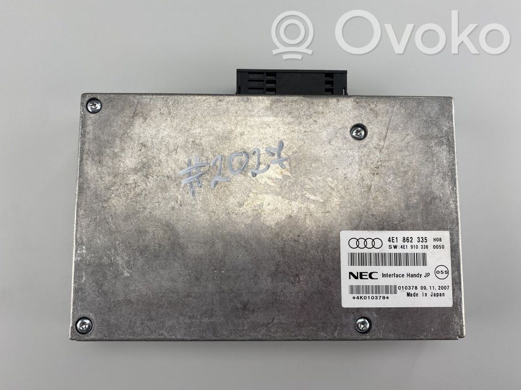 Audi A6 S6 C6 4F Phone control unit/module 