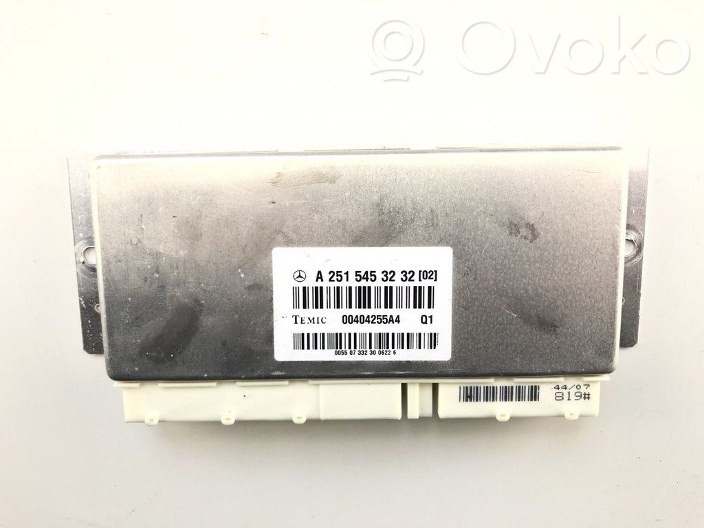 Mercedes-Benz GL X164 Module de commande suspension 