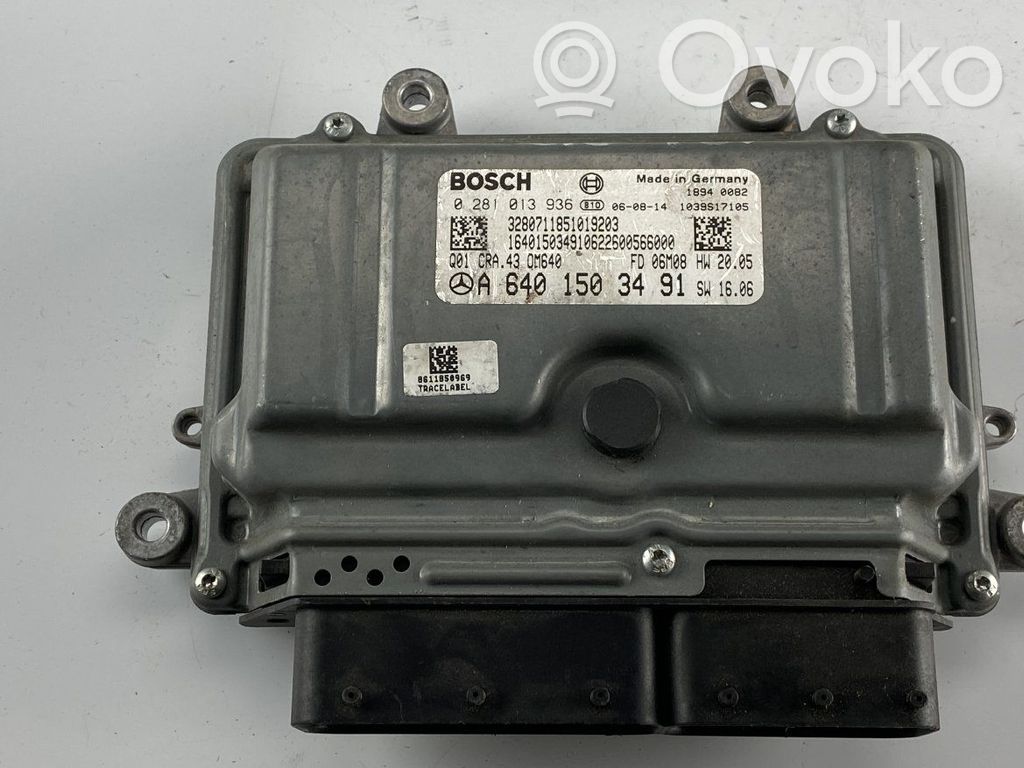 Mercedes-Benz A W169 Engine control unit/module 