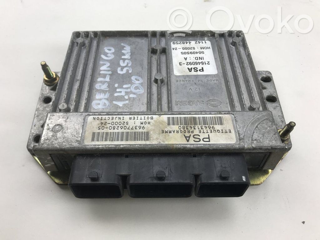 Citroen Berlingo Engine control unit/module 