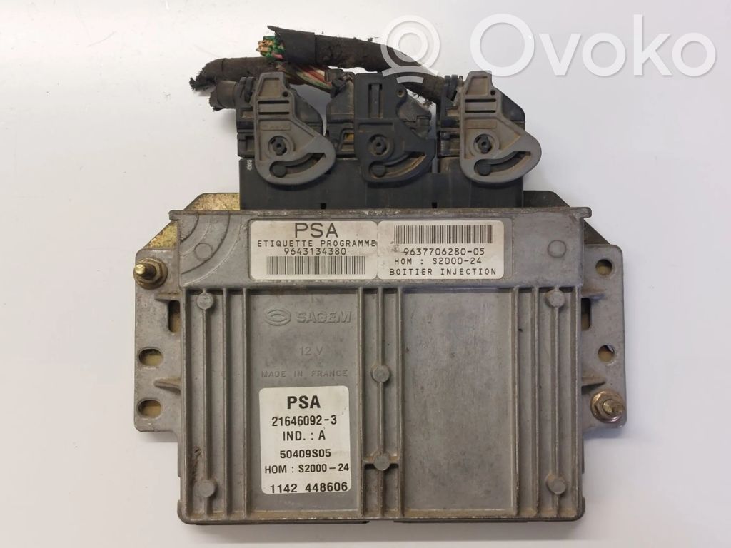 Peugeot Partner Engine control unit/module 