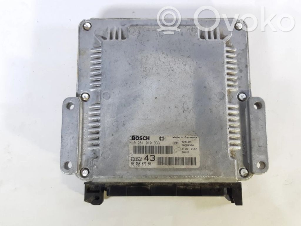 Peugeot 607 Engine control unit/module 