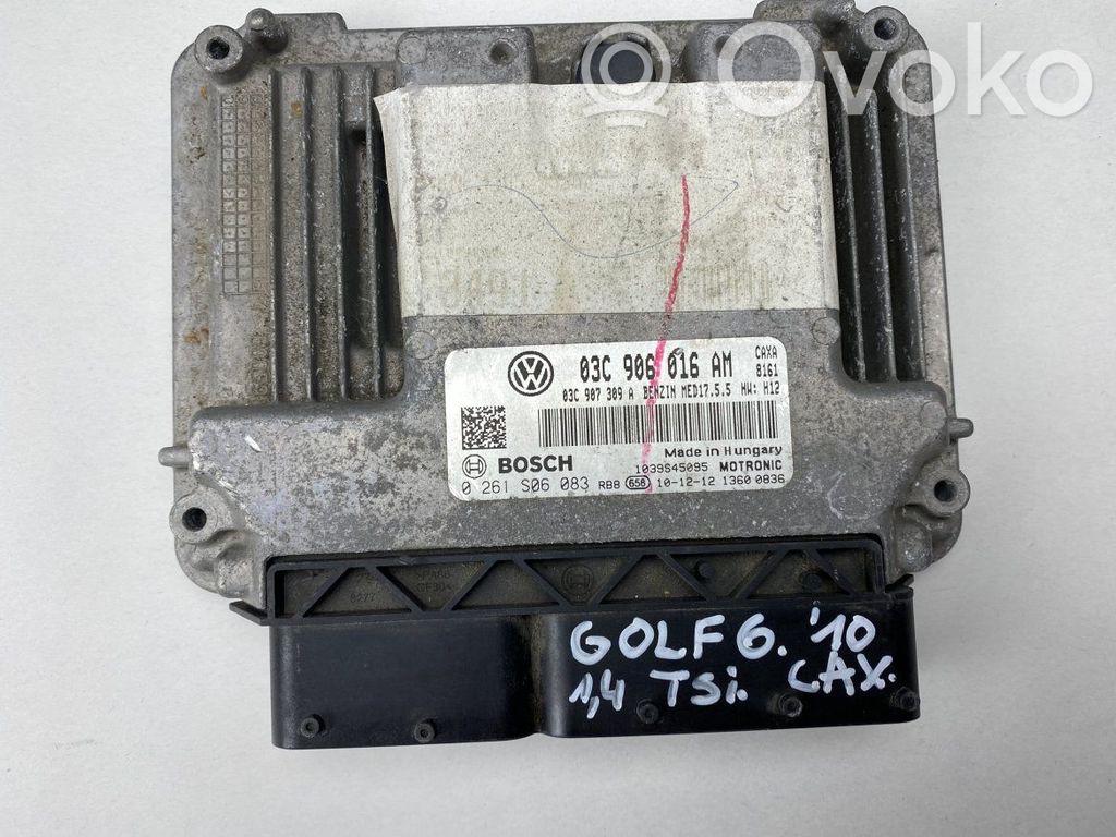 Volkswagen Golf VI Engine control unit/module 