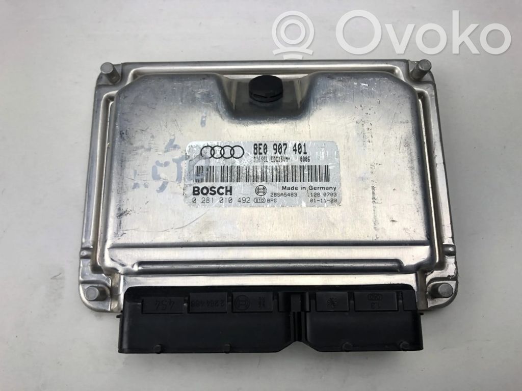 Engine control unit/module   8E0907401,8E0907401