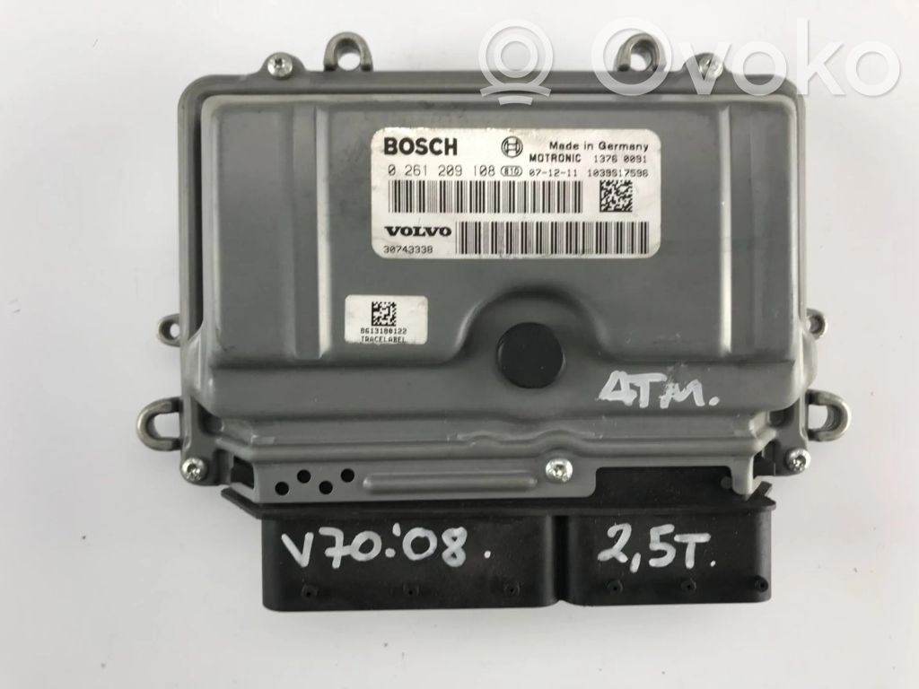 Engine control unit/module   0261209108,0261209108