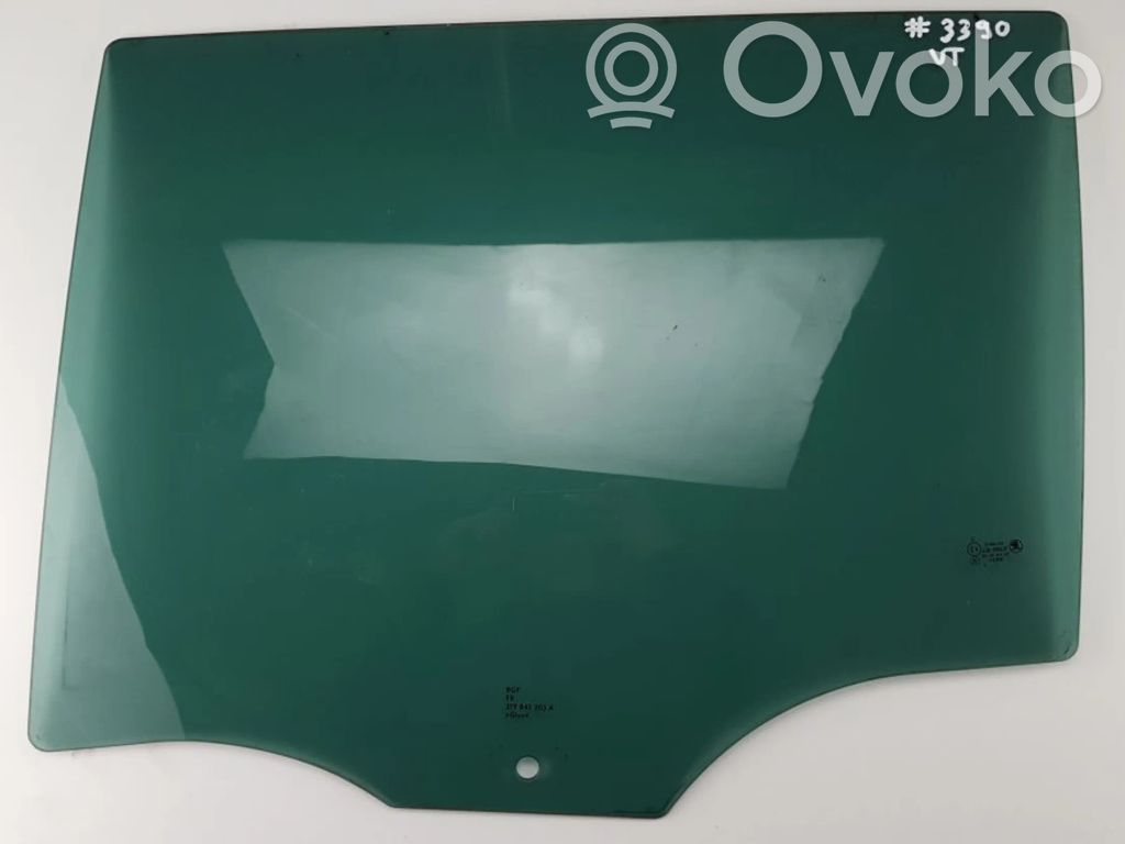 Skoda Superb B6 (3T) Rear door window glass 
