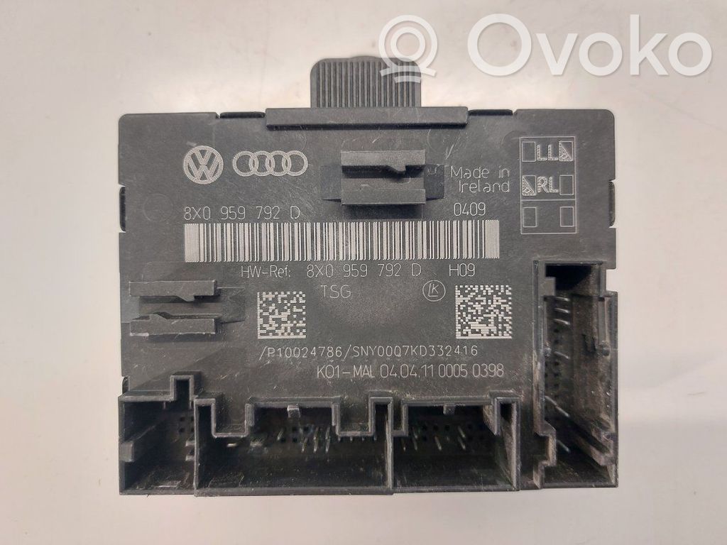 Door control unit/module   8X0959792D,8X0959792D