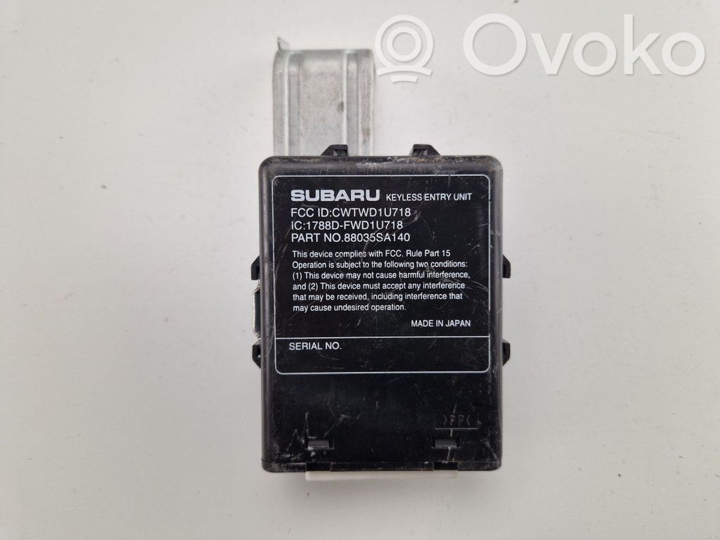 Subaru Forester SH Keyless (KESSY) go control unit/module 
