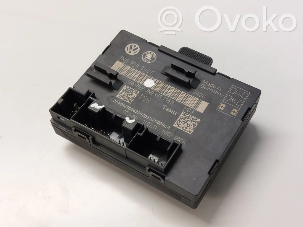 Volkswagen Sharan Door control unit/module 
