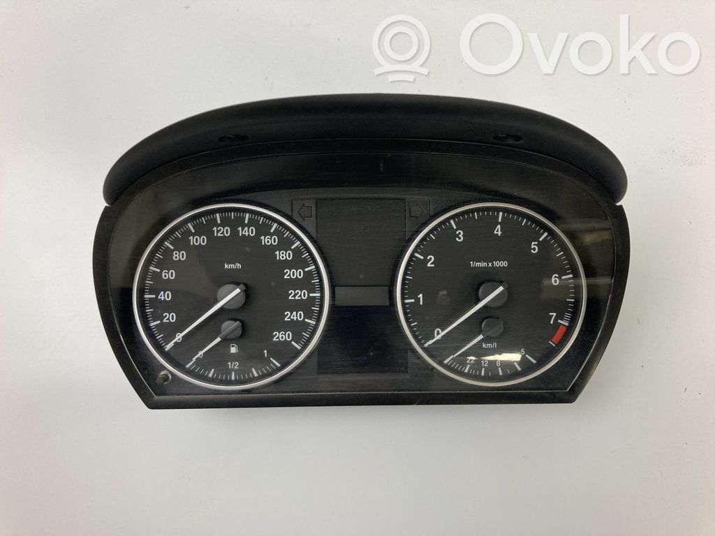 BMW 3 E90 E91 Speedometer (instrument cluster) 