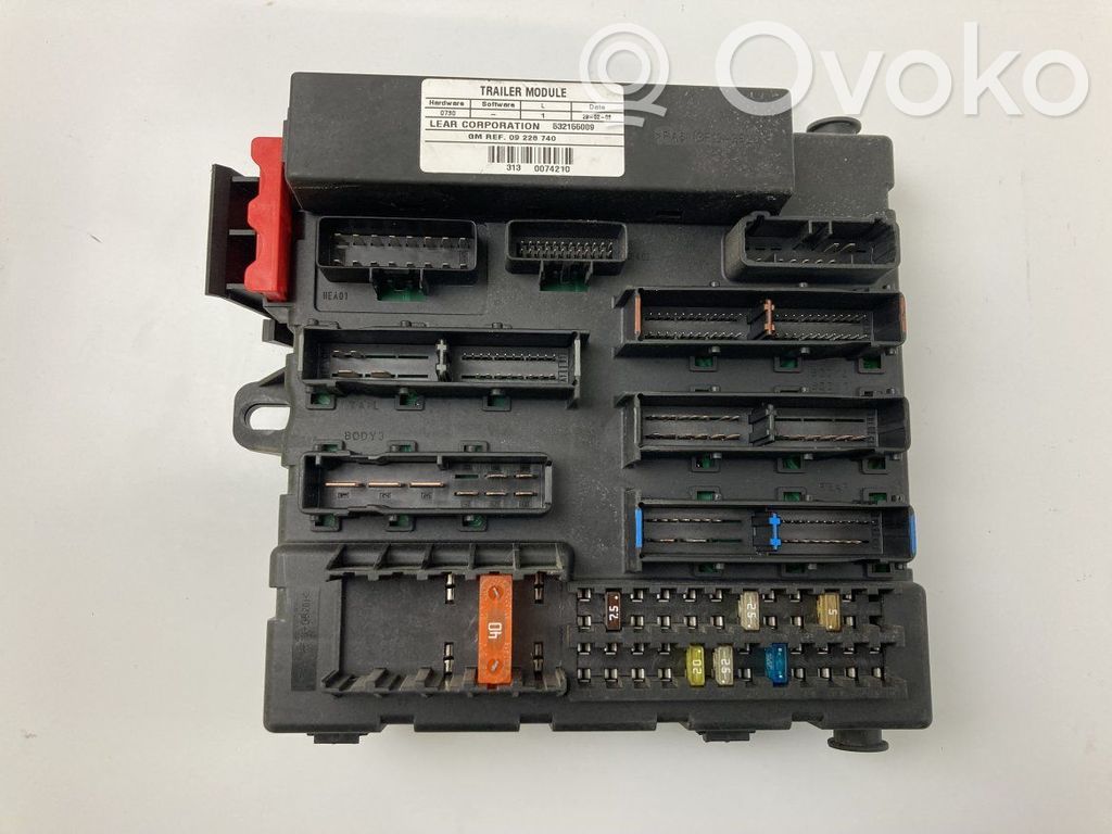 Opel Vectra C Juego de caja de fusibles 