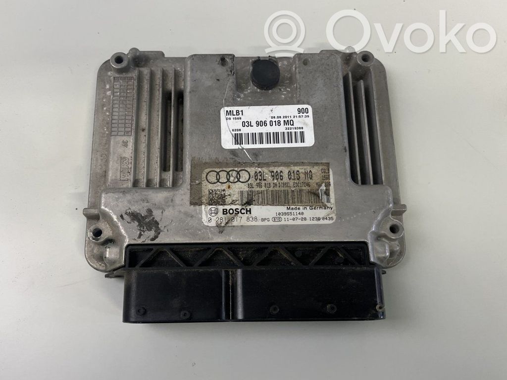 Audi Q5 SQ5 8R Engine control unit/module 