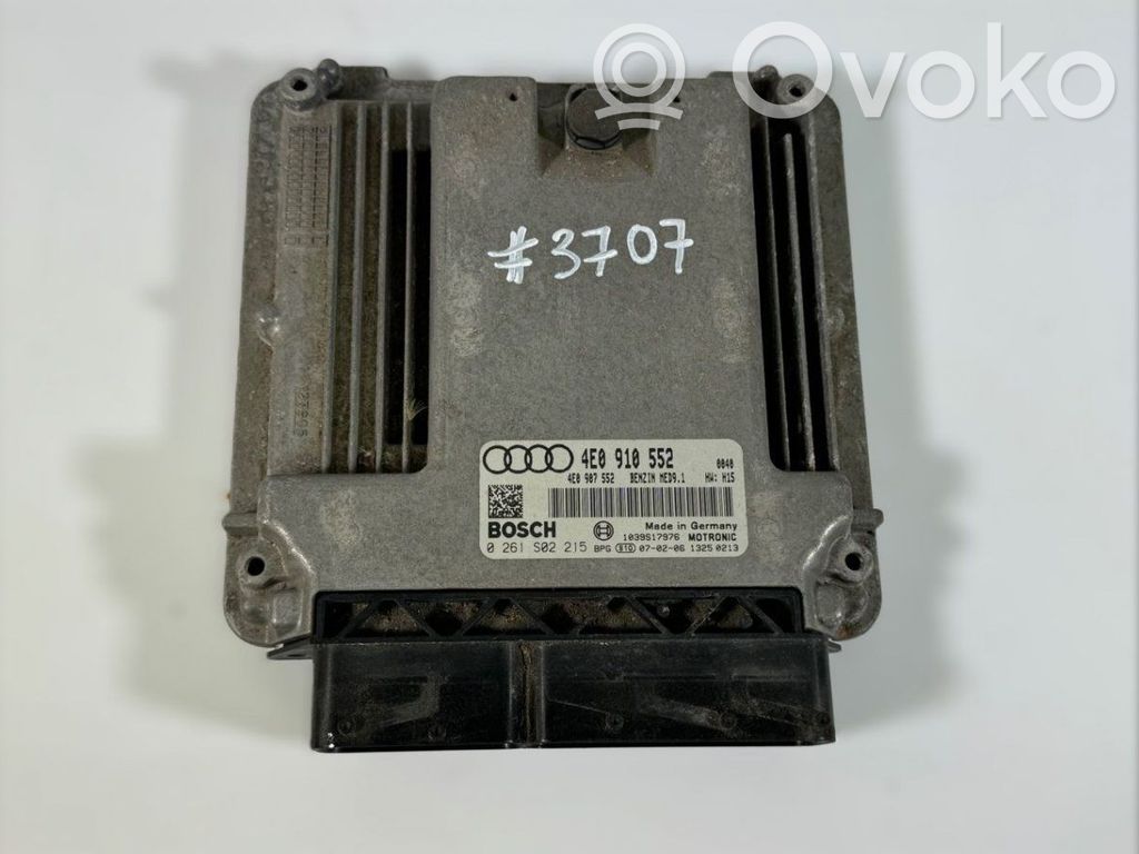 Audi A8 S8 D3 4E Engine control unit/module 