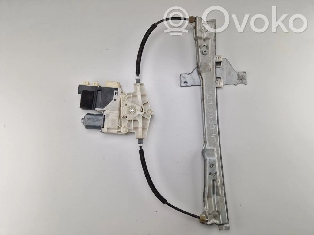 Citroen C4 I Podnośnik szyby drzwi z silniczkiem 