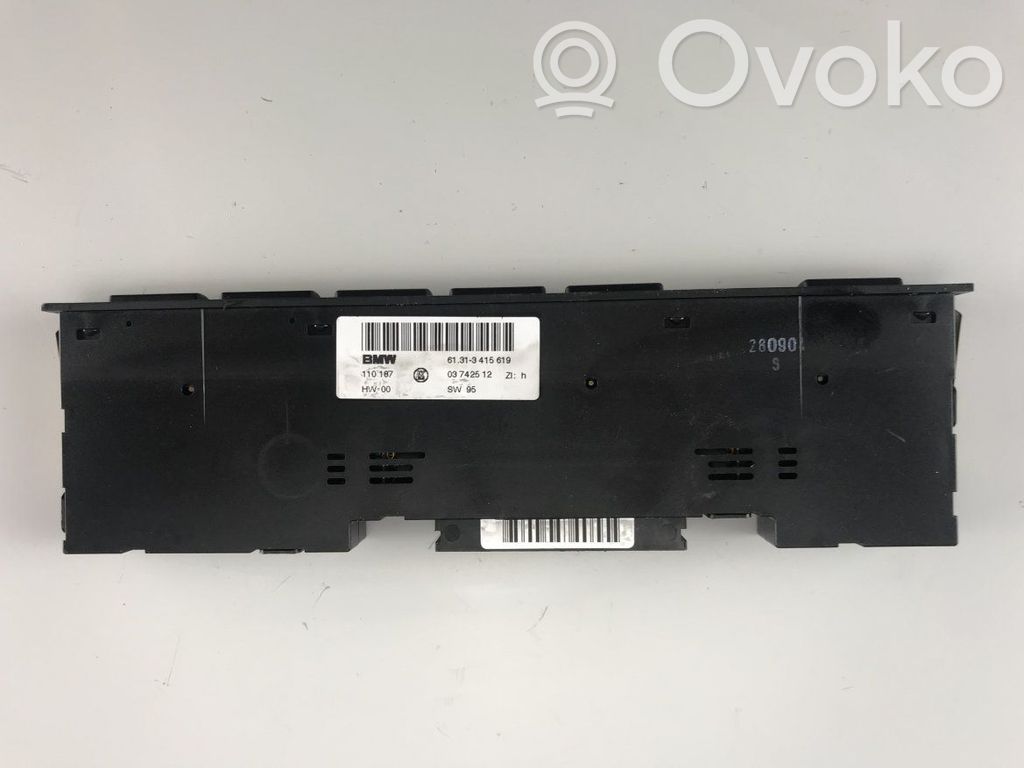 BMW X3 E83 Interruptor de calefacción del asiento 