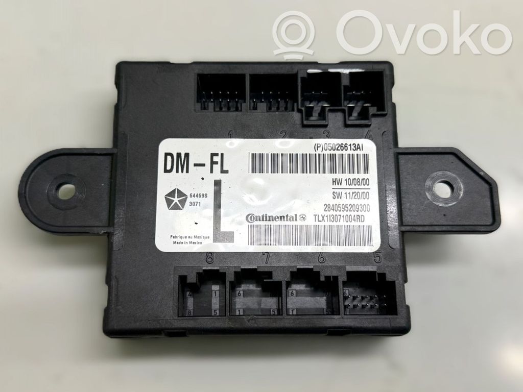 Chrysler 300C Unité de commande module de porte 