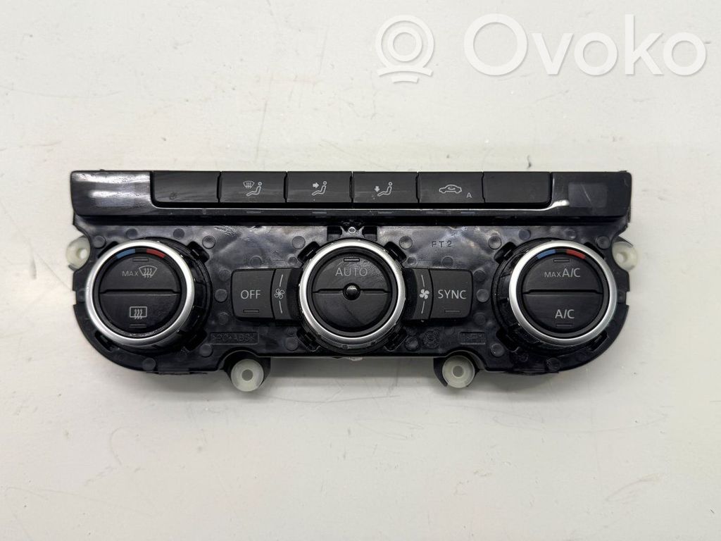 Volkswagen PASSAT B7 Climate control unit 