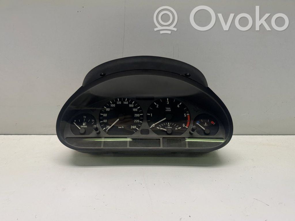 BMW 3 E46 Spidometrs (instrumentu panelī) 