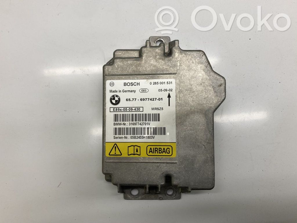 BMW 3 E90 E91 Module de contrôle airbag 