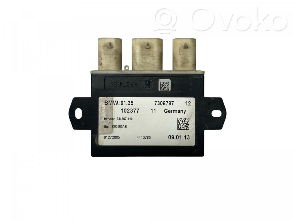 BMW 3 F30 F35 F31 Unidad de control/módulo del maletero/compartimiento de carga 