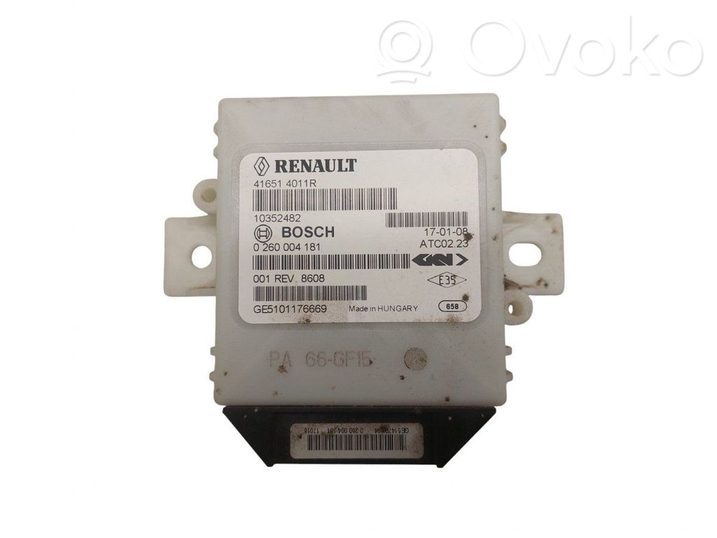 Dacia Duster Other control units/modules 
