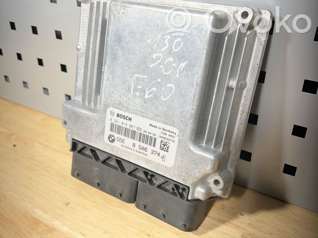 BMW 5 E60 E61 Engine control unit/module 