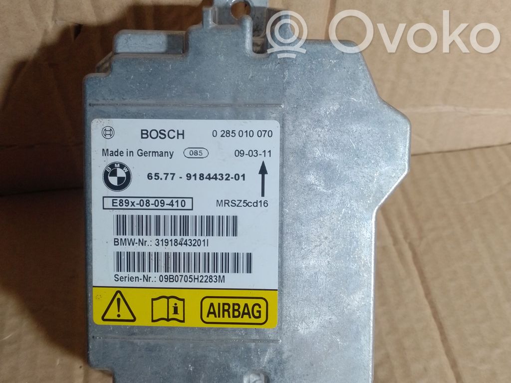 Airbag control unit/module   918443201,65779184432,0285010070,31918443201