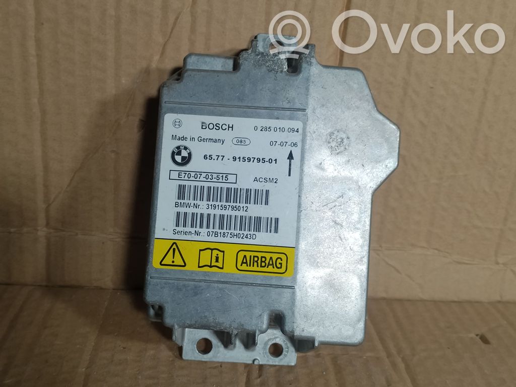 BMW X5 E70 Airbag control unit/module 