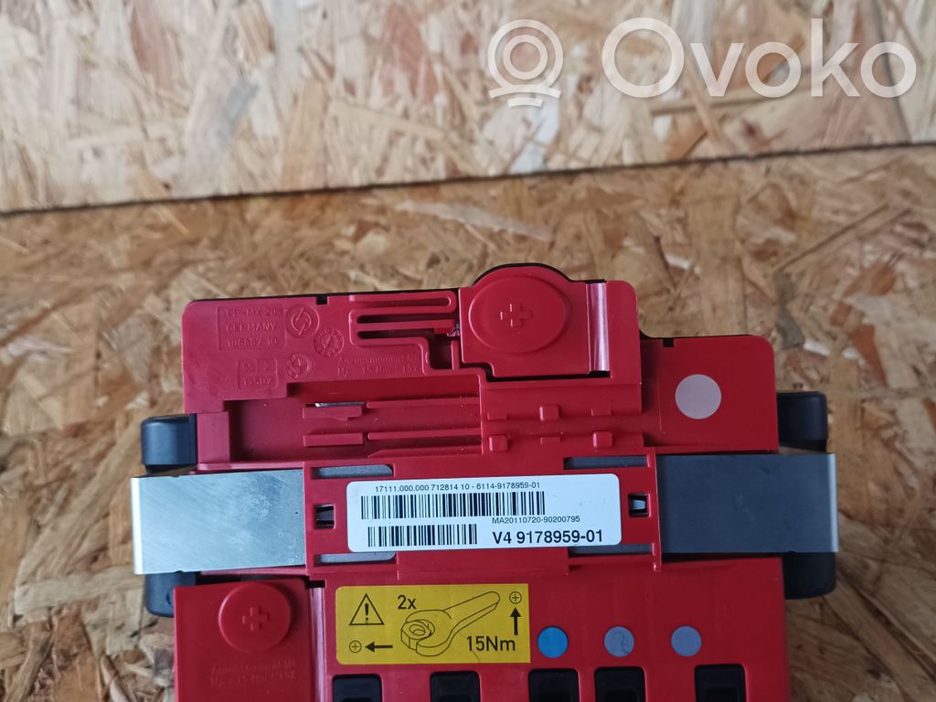 BMW X6 E71 Cableado positivo 
