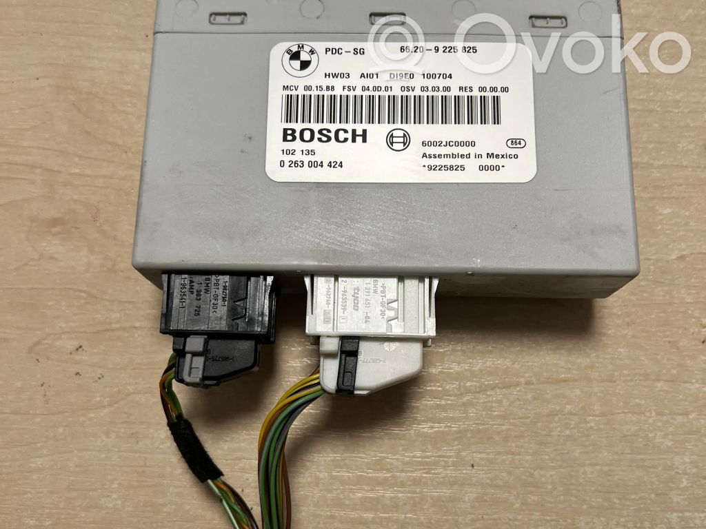 Unité de commande, module PDC aide au stationnement   9225825,66209225825,0263004424,6002JC0000